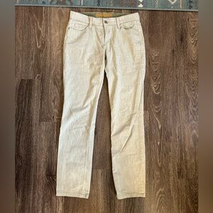 MAC Jeans beige 38 x 32 Carrie Pipe Turn Up